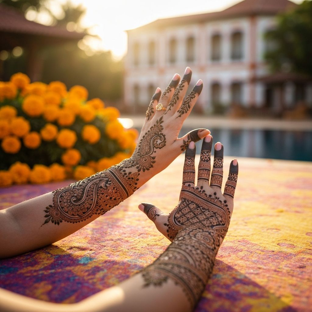Mehndi celebration